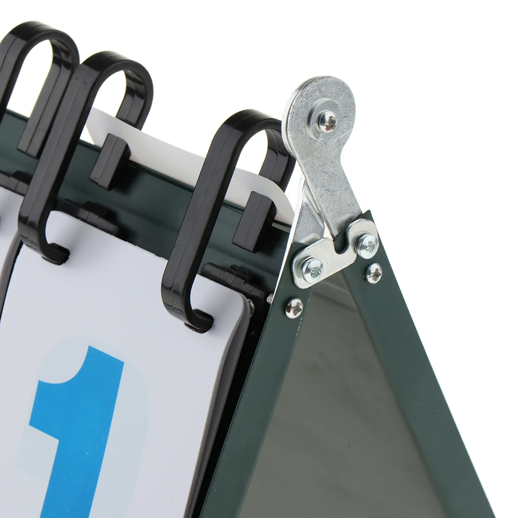 Flipper Scoreboard Easy-flip Scorekeeper Fits for Basketball, Baseball, Tennis, Football, Very Easy to Use