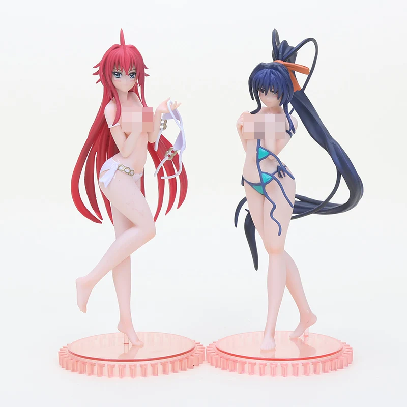 13 см аниме высокая школа DXD фигурка Rias Gremory Himejima Akeno купальник Ver Rem Ram ПВХ коллекция