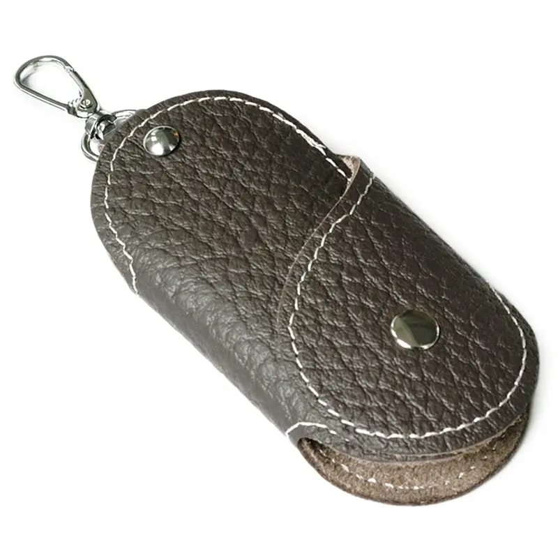 

Retro Vintage Genuine Leather Key Wallet Keychain Covers Key Case Bag Men Key Holder Housekeeper Keys Organizer