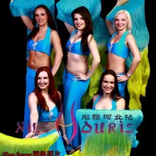 Настоящий Шелковый веер вуаль для танца живота Китай пескоструйная обработка 180 см небесно-голубой и желтый