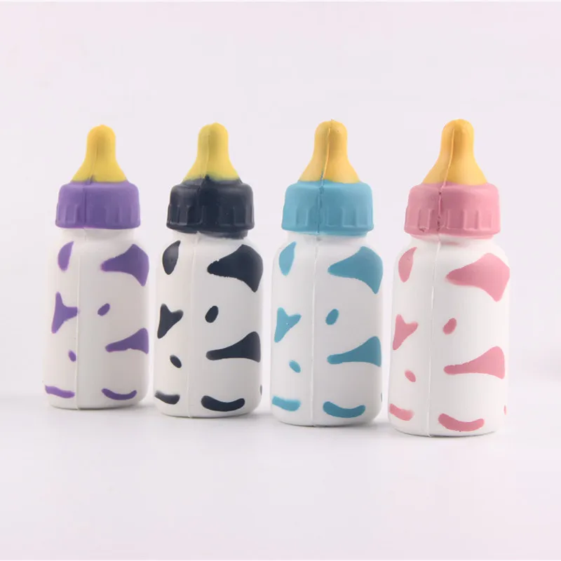 1pcs Kawaii Squishy Jumbo Milk Bottle Squishy Slow Rising Stress Relief Toys Phone Strap Squeeze Squishi Kid Juguetes Mobile Phone Straps - AliExpress