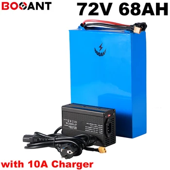 شراء20 S 20 P 72 V 68Ah دراجة كهربائية بطارية ليثيوم ل 5000 W 8000 W 72 V سكوتر E -الدراجة البطارية ل باناسونيك 3400 MAh 18650 الخليوي