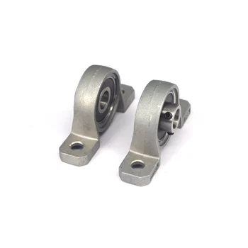 

2Pcs Pillow Block Cast Housing 8 x 20 x 6mm Insert Ball Bearing for 3D Printer HJ55