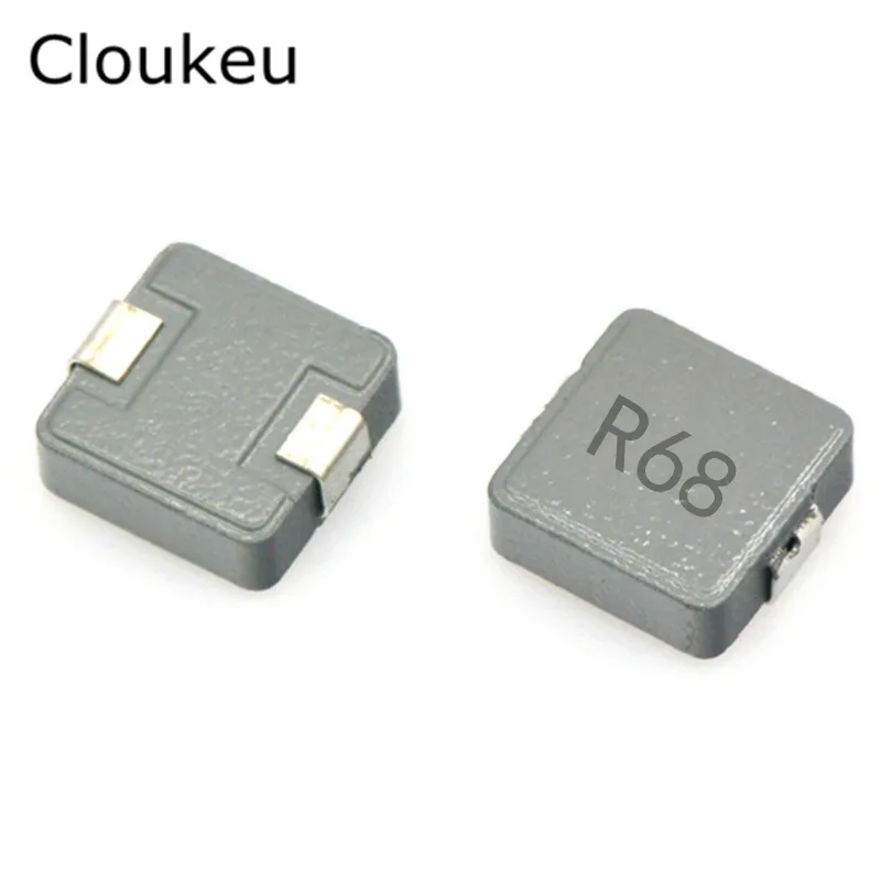 

10pcs 1040 0.68UH/R68 SMT Power Inductor Choke Coils (10*10*4) 10040