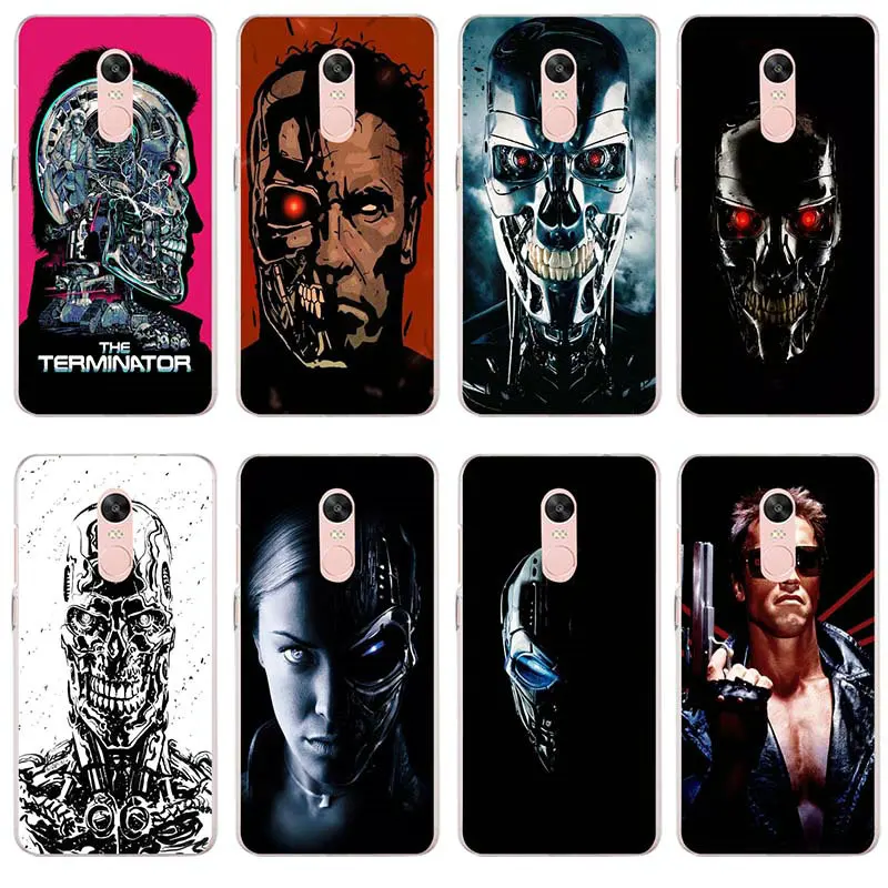 The Terminator Slim Silicone Soft TPU Phone Cases for Xiaomi Redmi Mi Note 2 3S 4X 4A 6 5 5S 5A 8 A1 Pro Plus Max Shell | Мобильные