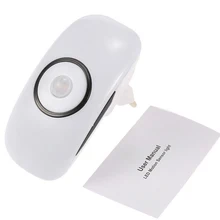 Espow led night light with PIR AC 80-260V with Led light sensor and PIR motion sensor function led Night Sensor LAMP 18 leds