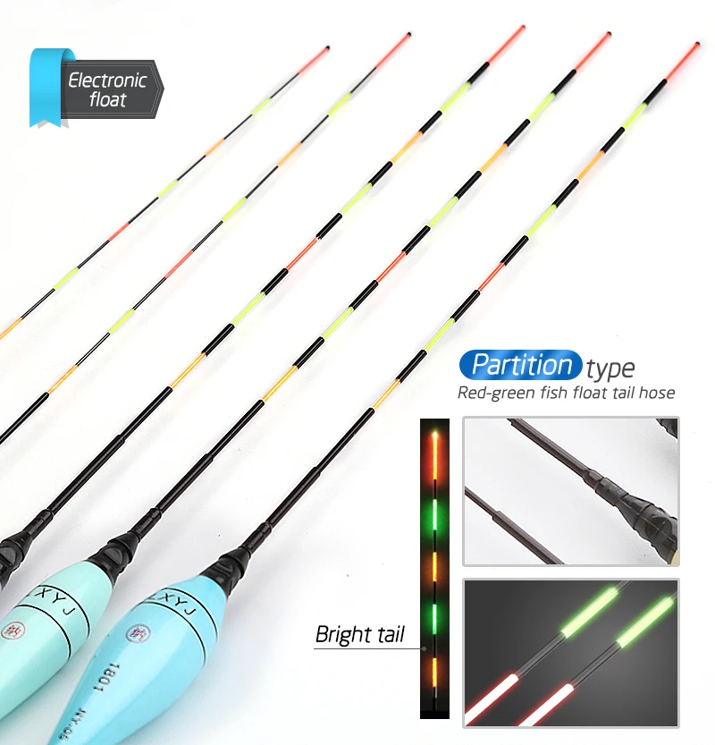 Fishing Float LED Electric Float Light Fishing Tackle Luminous Electronic Float without battery (4)