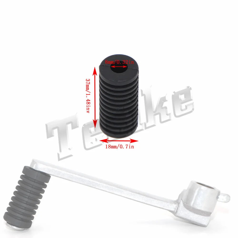 

FOR SUZUKI GSX -R 600/GSX-R 750/GSX-R 1000 MOTORCYCLE GEAR PEDAL SILICA GEL PAD FOR FOOT-OPERATED SHIFT LEVER RED AND BLACK