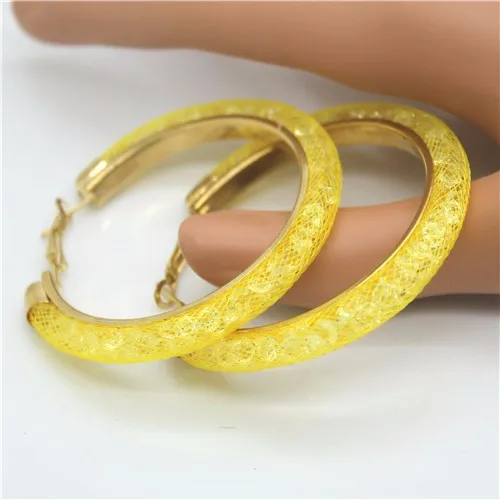 Интернет-магазины, Индия,, модные CC сетчатые большие серьги-кольца для женщин, Винтажные Ювелирные изделия с кристаллами, E1-10