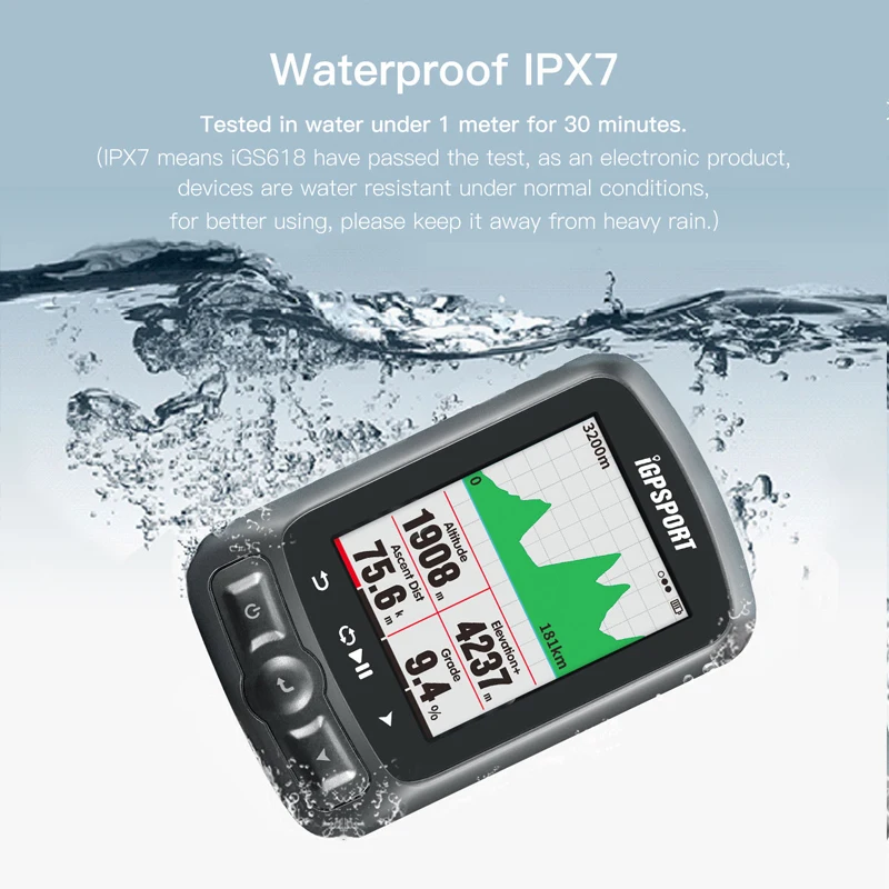 IGPSPORT النمل + GPS الكمبيوتر IGS618 الدراجة دراجة بلوتوث اللاسلكية ساعة توقيت للماء الدراجات الدراجة الاستشعار عداد السرعة الكمبيوتر IGPSPORT النمل + GPS الكمبيوتر IGS618 الدراجة دراجة بلوتوث اللاسلكية ساعة توقيت للماء الدراجات الدراجة الاستشعار عداد السرعة الكمبيوتر