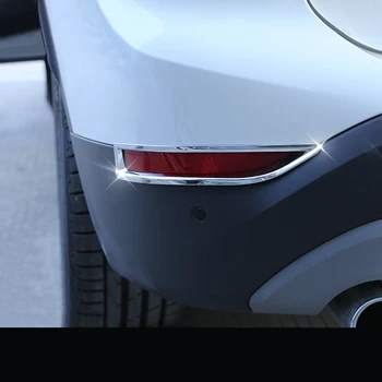 

2pcs Chrome Rear Fog Light Lamp Frame Cover Trim Granish For BMW X1 F48 16-2017