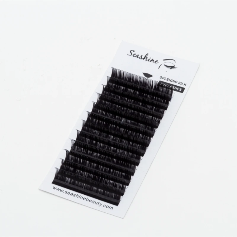 Seashine Chrismas All size 12 Lines/tray Eyelash Extension Mix Length 8-15mm Individual Lashes False Eyelashes Free Shipping mix size individual false eyelashes extension fake eyelashes c curl 0 20thickness free shipping