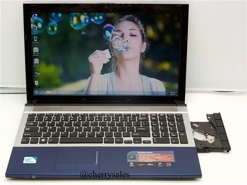 8G + 1 ТБ 15 6 дюймовый четырехъядерный ноутбук с Windows 7/8. DVD ROM для школы офиса или