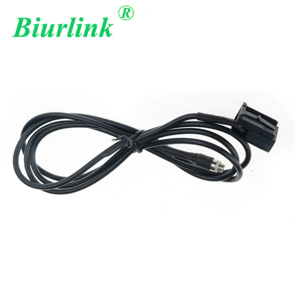 Biurlink 12Pin женщина Aux аудио входной кабель адаптера для Ford Focus Mk2 Mondeo C-Max S-Max 6000CD