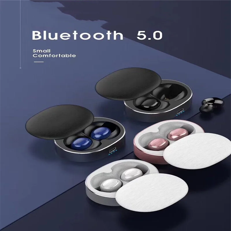 Беспроводной Bluetooth наушники 5,0 TWS наушники водонепроницаемые с шумоподавлением спортивные стерео HiFi головные уборы для IPhone huawei samsung