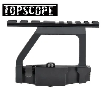 

Free Shipping AK 74U Tactical Quick Release Aluminum Scope Side Rail Mount