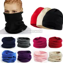 New Unisex Men Women Thermal Warm Fleece Snood Scarf Neck Warmer Beanie Ski Balaclava Hat 9 Color(fx273)
