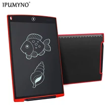 IPUMYNO 12 дюймов ЖК-дисплей планшет для письма Цифровой Планшет для рисования рукописным вводом Портативный электронный планшет для детей рисунок