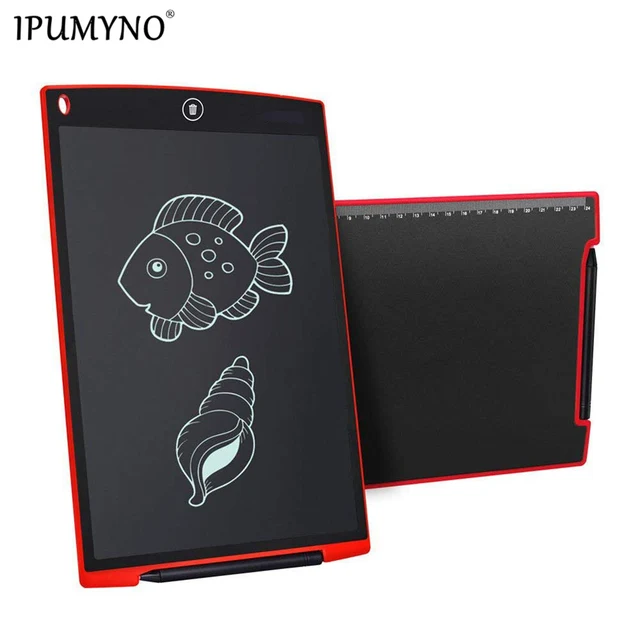 Special Offers IPUMYNO 12 inch LCD Writing Tablet Digital Drawing Tablet Handwriting Pads Portable Electronic Tablet Board for Kids Drawing
