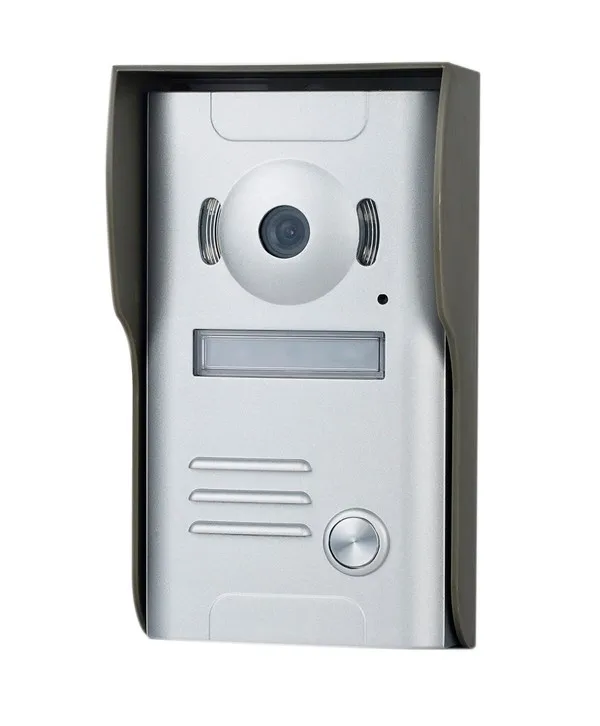 ZHUDELE 4-Wire" роскошный Видео дверной телефон металлический литой, водонепроницаемый взрывозащищенный 700TVL ИК камера, поддержка дополнительной камеры видеонаблюдения