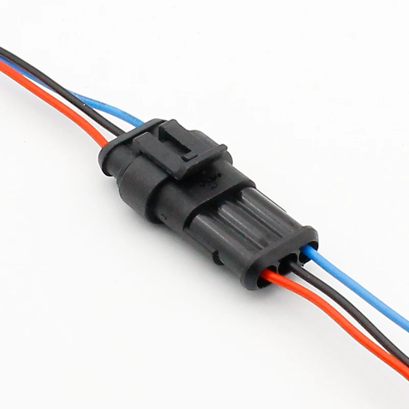 Автоматический проводной соединитель 1 2 3 4 5 6 способ 1P 2P 3P 4P 5P автоматический разъем мужской и женский водонепроницаемый электрический разъем с кабелем