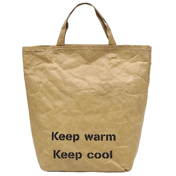 

Women Handbag Shoulder Bag Tyvek Messenger Bag Kraft Paper Ladies Large Capacity Crossbody Fashion Handbags