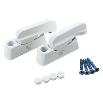 

2 Replacement Security UPVC Window Door Lock Sash Jammer