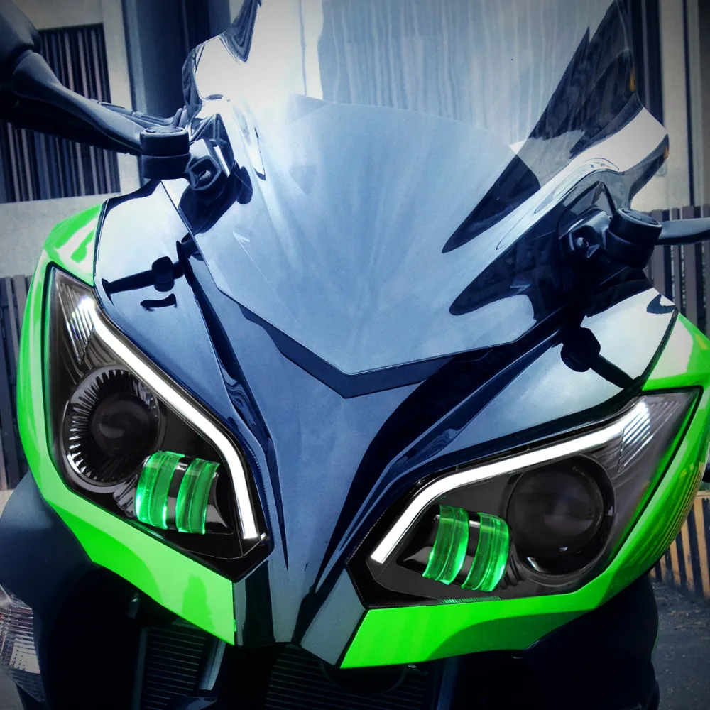 KT светодиодный фонарь для Kawasaki Ninja 250 Ninja 300 2013