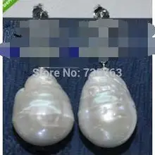 shitou 00156 барокко 16 мм огромный культивированный жемчуг серьги