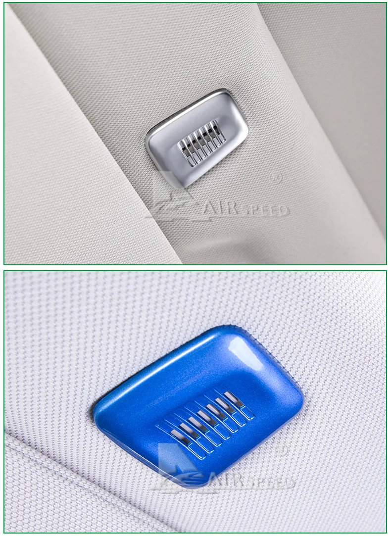 Airspeed for BMW 5 Series G30 528i 530i 540i Accessories Car Interior Roof Dome Microphone Decorative Cover Stickers Car Styling (12)