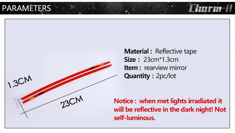 2 шт. для автомобильного стайлинга светоотражающий клейкая лента наклейка против столкновений боковое зеркало заднего вида автомобиля Наклейка для Audi a3 8 в- аксессуары