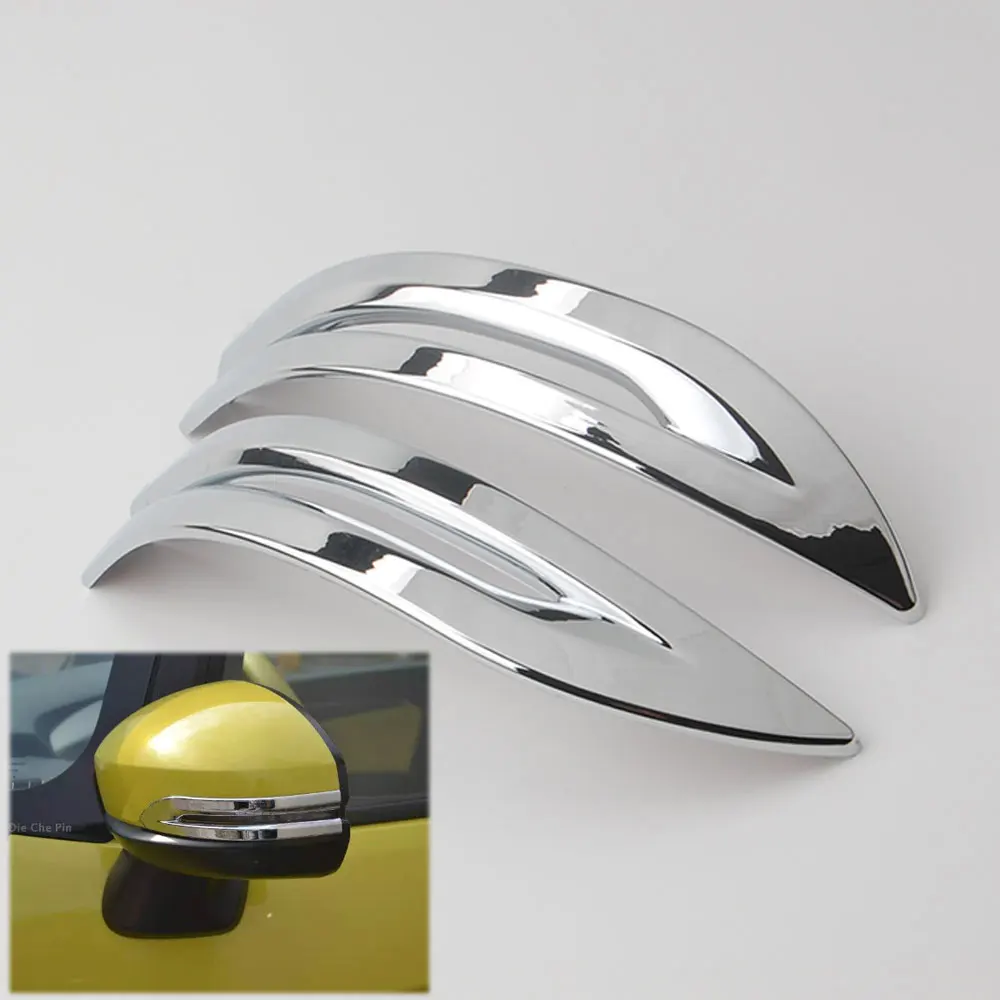 Chrome-Rearview-Wing-Mirror-Mouldings-Strips-Covers-For-Honda-FIT-JAZZ-2014-2015 (1)