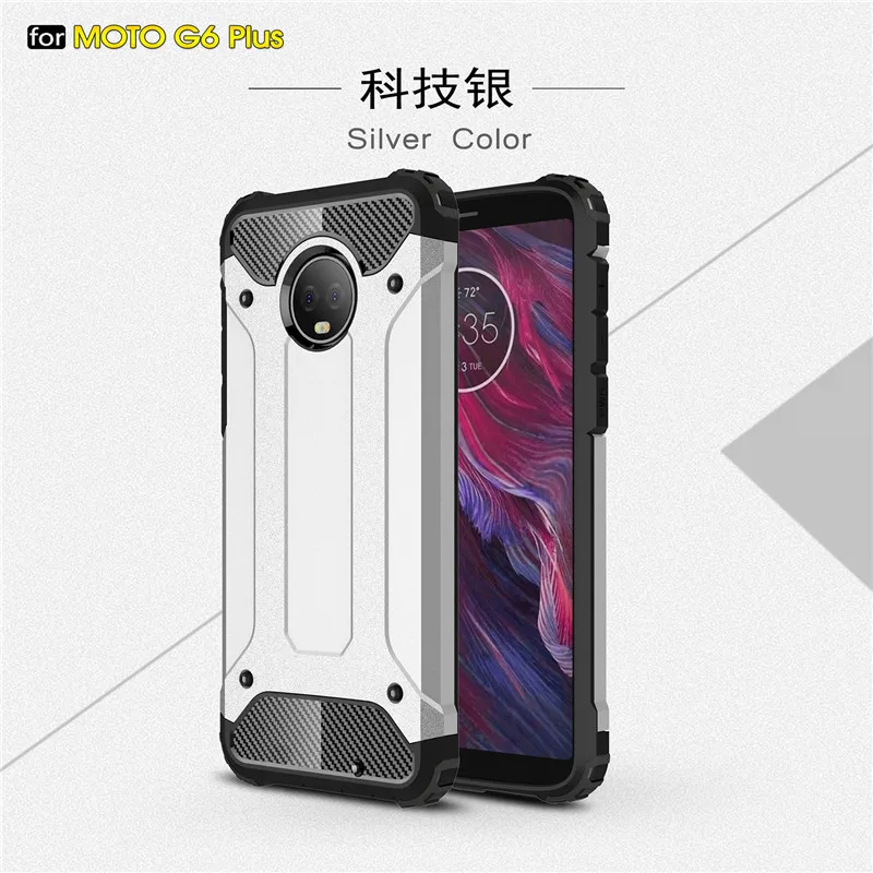 Чехол TRISEOLY для Motorola G7 power Diamond Armor противоударный жесткий и прочный Чехол из ТПУ для Moto G5 G5S G6 G7 Plus Z Z4 Play чехол