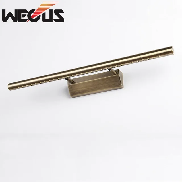 550mm vintage bronze spiegel licht AC85 265V 7 watt led badezimmer ... 550mm vintage bronze spiegel licht AC85 265V 7 watt led badezimmer ...