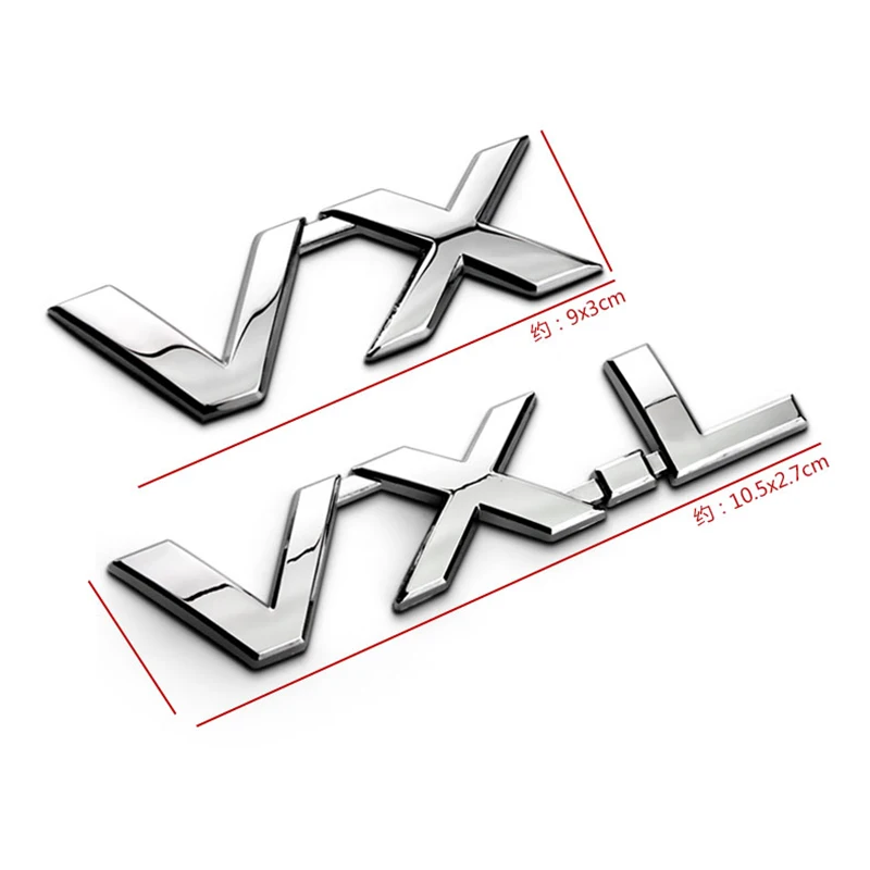 V6 VXL TXL TX-L VX-L амулеты из сплава металла и цинка стайлинга автомобилей Реконструированный эмблемный знак 3D Стикеры разрядки Ёмкость со значком для Toyota Prado V6