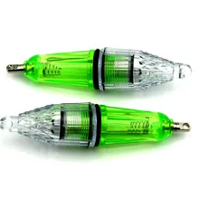 Рыболовная камера, 1 шт., светодиодная подводная лампа с глубокими каплями, 12 см, 28,5 г, цветная Серебристая лампа, лампа для кальмара(fl002