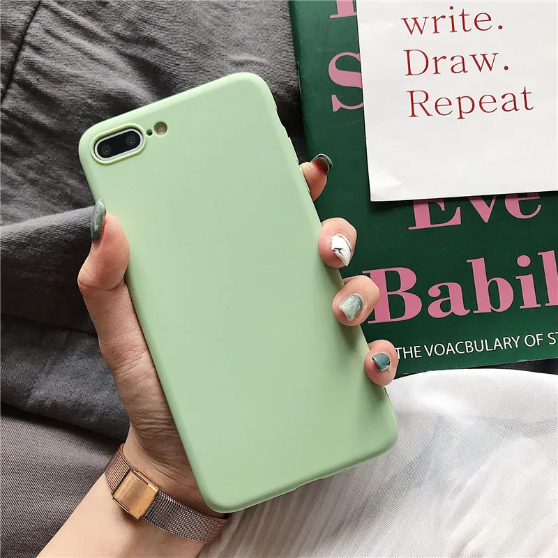 Candy Color TPU Phone Case for Huawei P30 pro P20 P10 Lite Y9 P Smart Plus Nova 2 Plus 2s 3i 4 Honor 20 pro 10i 20i Cover - Цвет: green