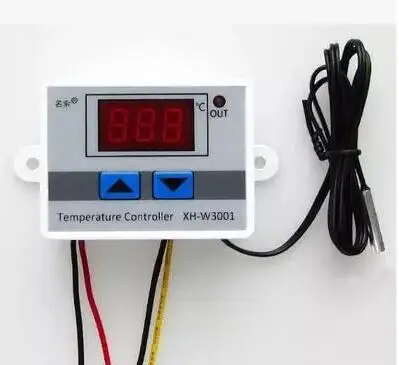 XH-W3001 DC12/24/AC110V-220V цифровой контроль температуры микрокомпьютерный термостат