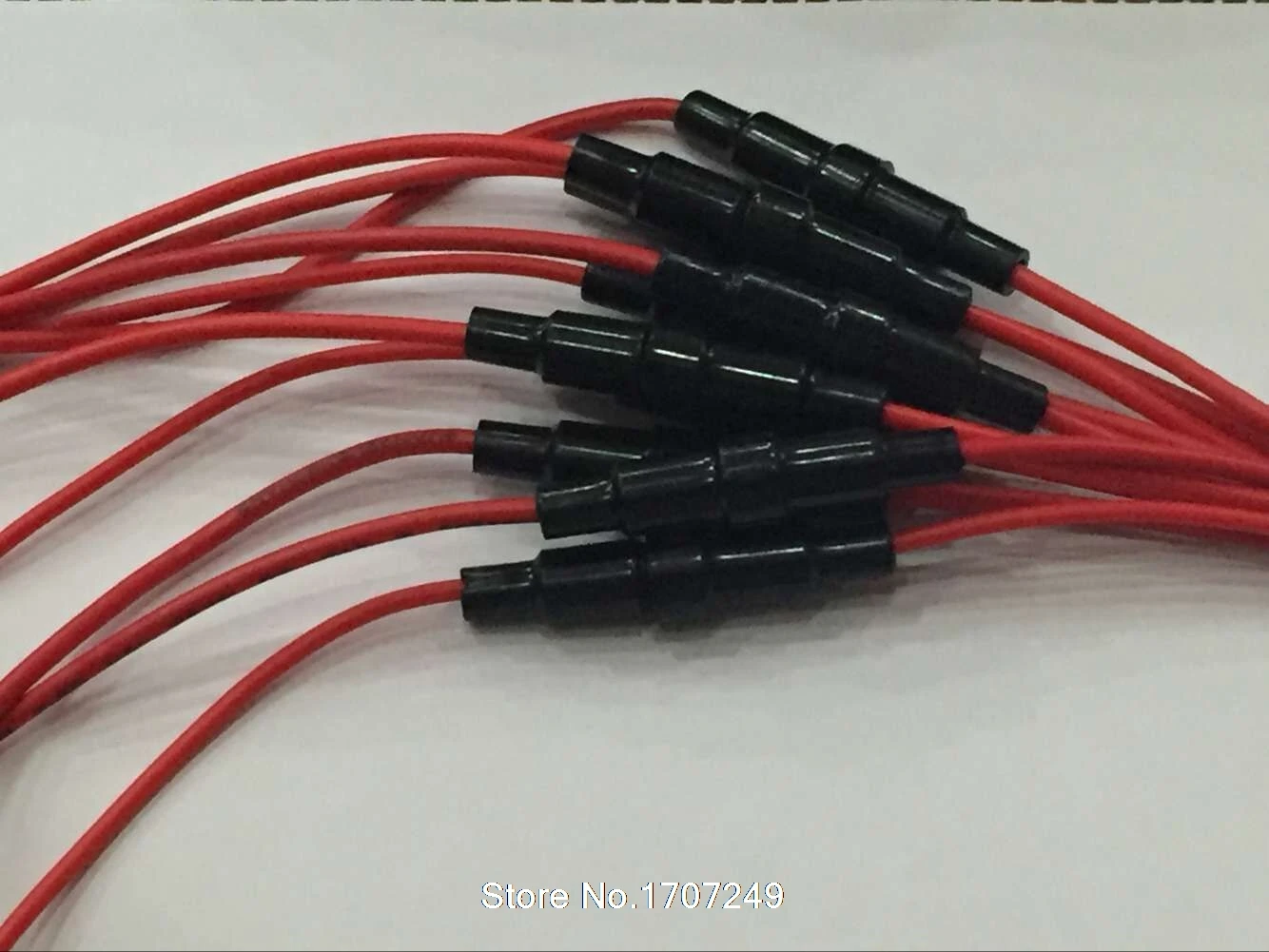 Free Shipping 10PCS 5x20mm AGC Fuse 22 AWG Holder Inline screw type