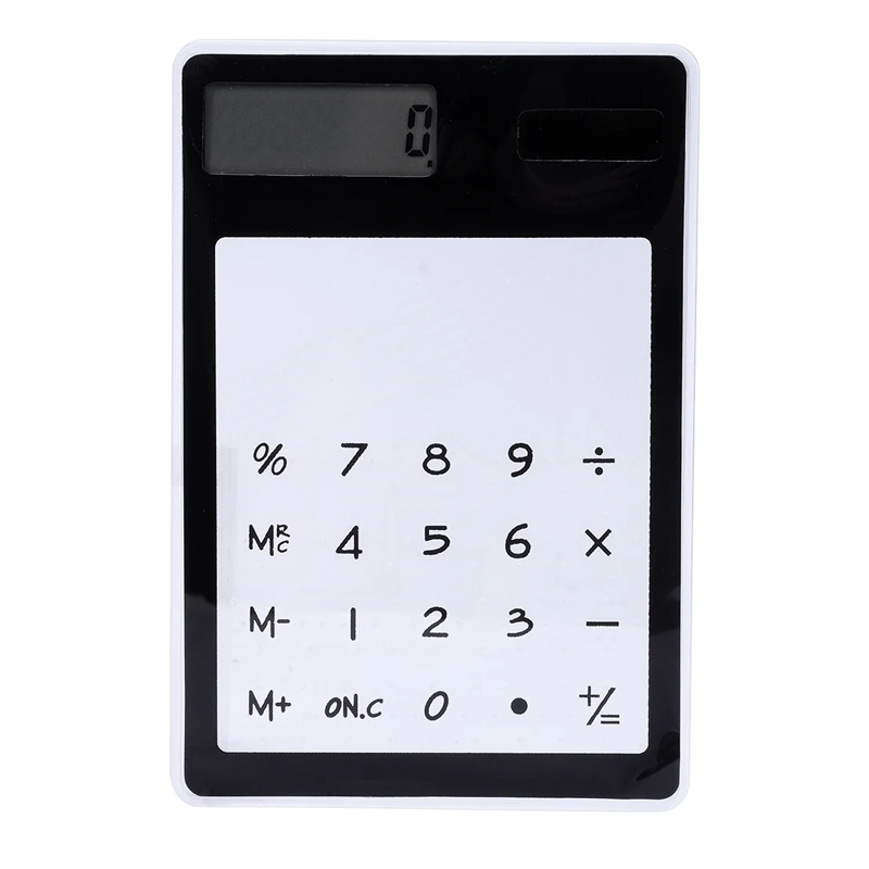 

Transparent Calculator Clear Scientific Calculator Solar Energy Led Calculator Creative Stationery