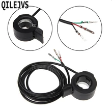 QILEJVS, 24 В/36 В/48 В, Электрический скутер, велосипед, мотоцикл, поворот большого пальца, дроссельная заслонка, контроль скорости электровелосипеда