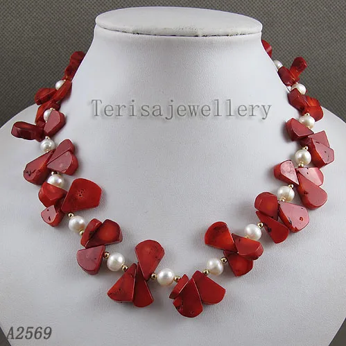 Ожерелье из пресноводного жемчуга 18 дюймов|freshwater pearl necklace|pearl necklacenecklace red |