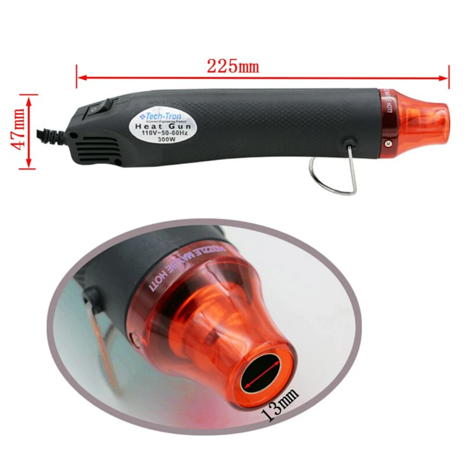 high quality 1pc 220V 110V electric Hot Air Gun/Heat Gun with supporting seat DIY tool heat gun 8018 Hot air gun EU US UK plug 6