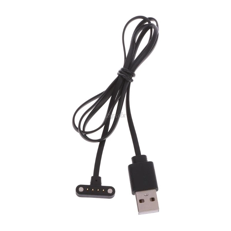 Магнитный зарядный USB-кабель 4 Pin для смарт-часов кабель DM98 Прямая поставка |