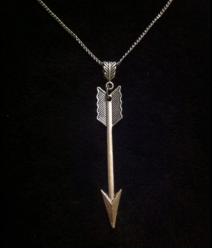 Archery Arrow 10PCS Fashion Jewelry Vintage Silver Charms Sweater