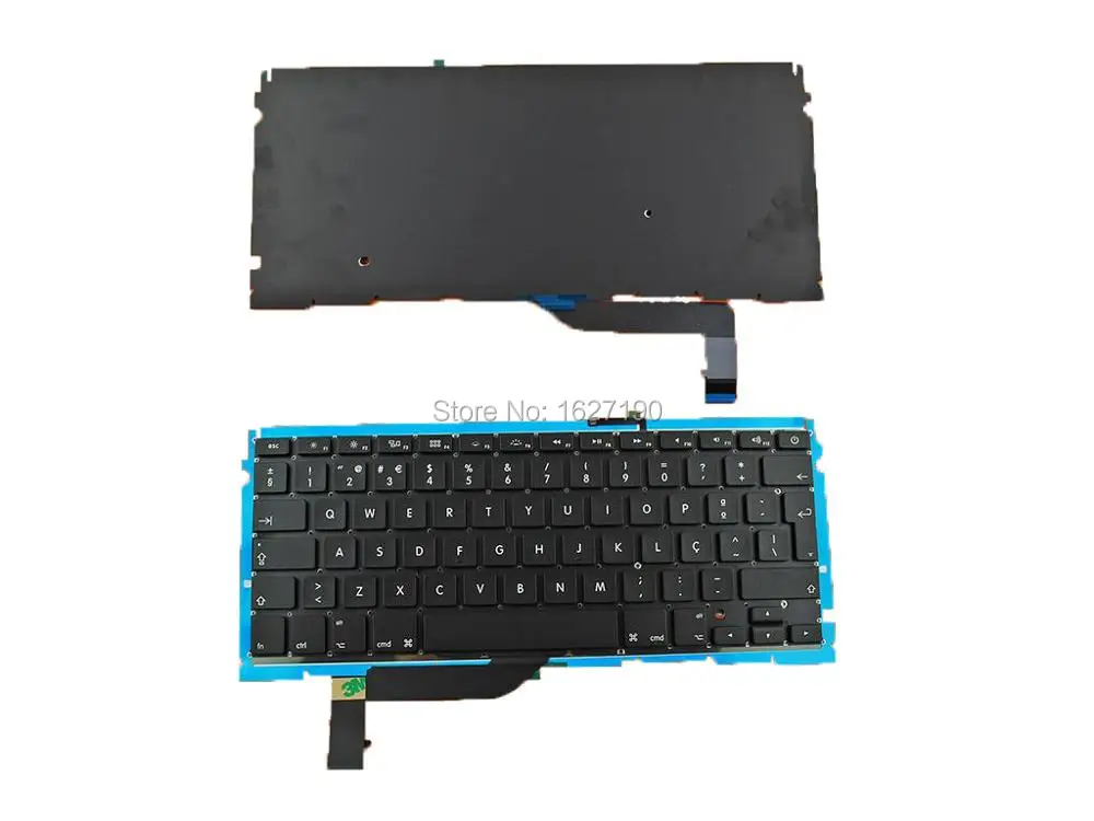 

Po Portuguese Keyboard Laptop For Apple Macbook Pro A1398 BLACK With Backlit Board New Laptop Keyboards With Free Shipping