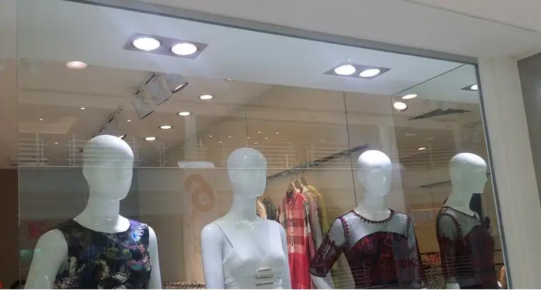 1pcs Energy saving Recessed Double LED Dimmable white Downlight COB 10W 20W LED Spot light decoration Ceiling Lamp AC 110V 220V