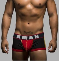Men Cotton Boxer Shorts Mens High Quality Daily Boxers Underwears Male Sexy Pouch Boxer Trunks 1