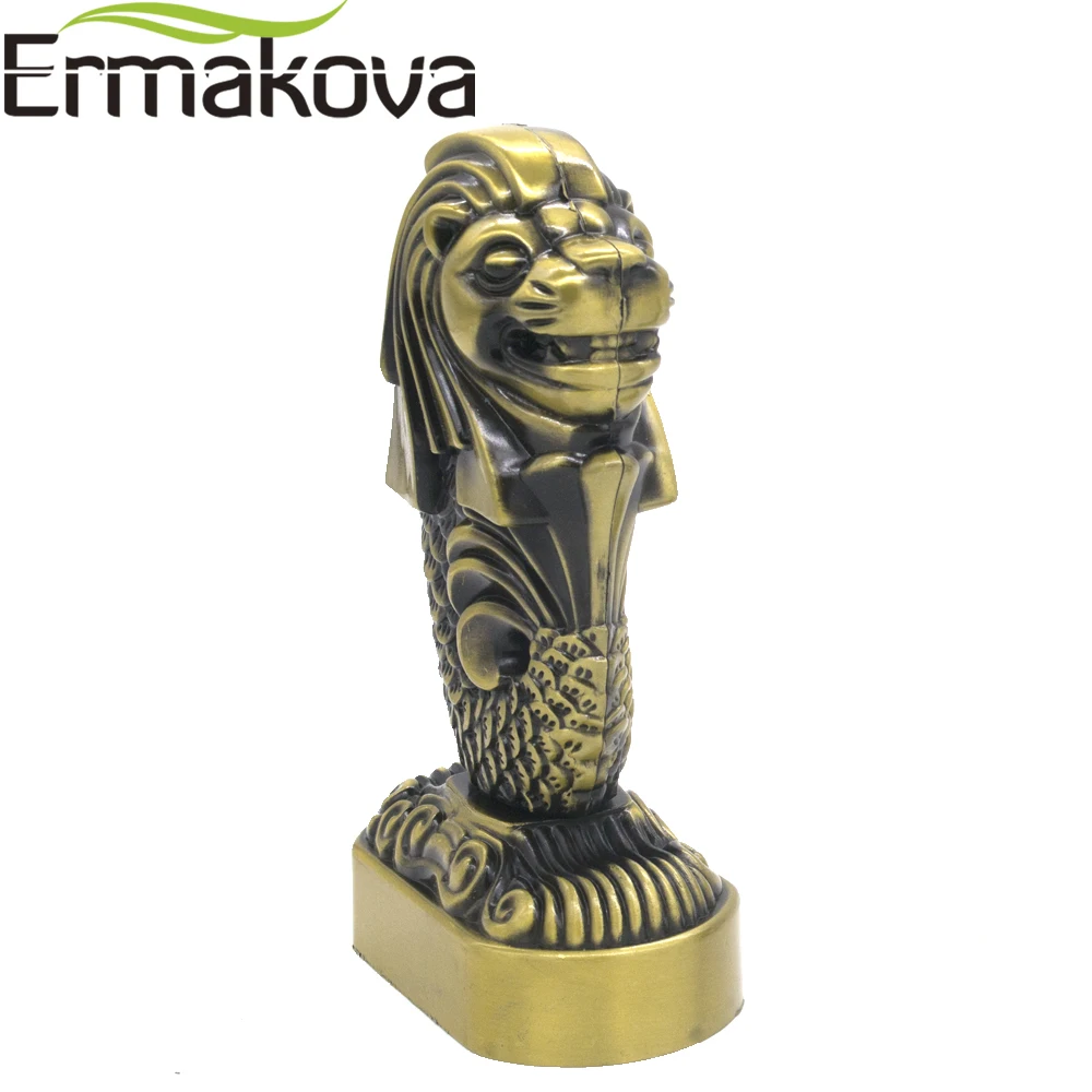ERMAKOVA металлическая фигурка известного здания из Сингапура Merlion всемирно