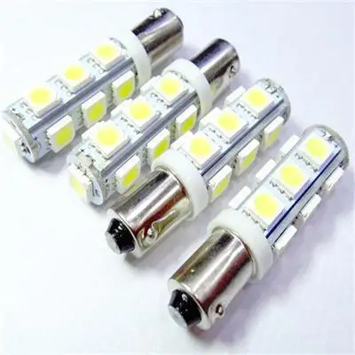 Автомобильная светодиодная Лампа BA9S 5050 13 SMD Холодный белый